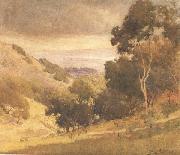 Percy Gray San Francisco Bay from the Alameda Hills (mk42) oil painting